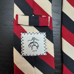 NWT Brooks Brothers BLACK FLEECE Striped Red, White and Blue Men's Tie